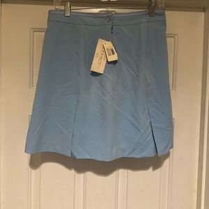 EP Pro Womens Golf/Tennis Skirt Skort Powder Blue Size 8 Stretch Pockets NWT